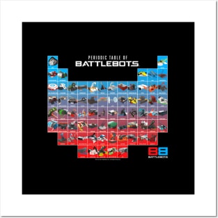 Battlebots Periodic Table Of Battlebots Posters and Art